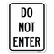 Signmission Parking Lot Sign Do Not Enter Heavy-Gauge Aluminum Rust Proof Parking Sign, 18" x 24", A-1824-23429 A-1824-23429 - alternate 1